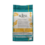 Burns Large & Giant Breed Chicken & Brown Rice 12kg, back of pack with product information