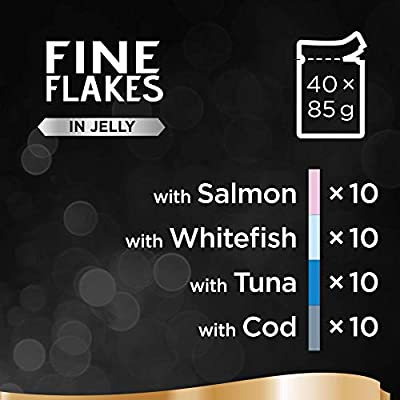 fine flakes in jelly