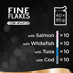 fine flakes in jelly
