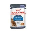 Royal Canin Light Weight Care thin slices in jelly 85g pouch, front of pack