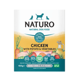 Naturo Grain Free Adult Dog Food Chicken & Potato with Vegetables 400g