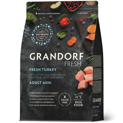 Grandorf Grain Free Turkey for Small Breeds