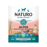 Naturo Grain Free Adult Dog Food Salmon with Potato and Vegetables 400g