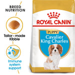 Royal Canin Cavalier King Charles Puppy bag with tailor made kibble and immune system support