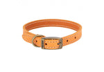 Ancol Timberwolf Leather Collar Mustard