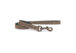Ancol Timberwolf Leather Lead Sable 1mx19mm