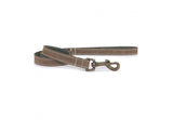 Ancol Timberwolf Leather Lead Sable 1mx19mm