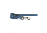 Ancol Timberwolf Leather Lead Blue 1mx19mm