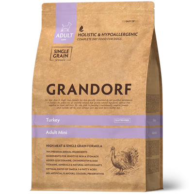 Grandorf Turkey for Small Breed Adult Dogs