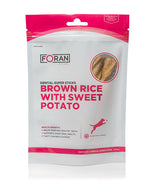Foran Pet Care Brown Rice & Sweet Potato dental sticks official product image