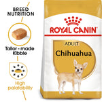 Royal Canin Chihuahua Adult breed nutrition: tailor made kibble and high palatability