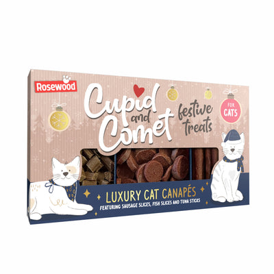 Cupid and Comet Cat Canapes 120g