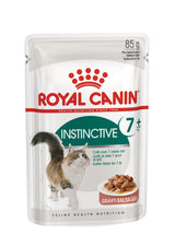 Royal Canin Instinctive 7+ in Gravy Wet Cat Food 85g Pouch
