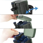 Fluval U2 flip top lid for easy cartridge access
