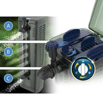 Fluval U2 adjustable 3 way flow control: top output, spray bar and bottom output