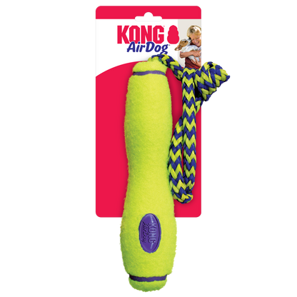 KONG AirDog Fetch Stick w/ Rope - Valuepet.ie