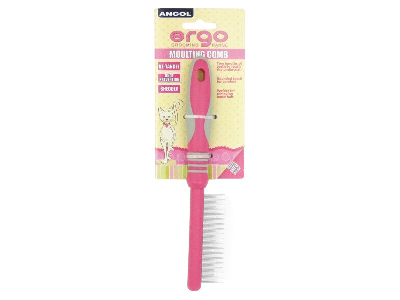 Ergo Cat Moulting Comb - Valuepet.ie
