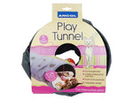 Cat Play Tunnel Grey Collapsible 50cm - Valuepet.ie