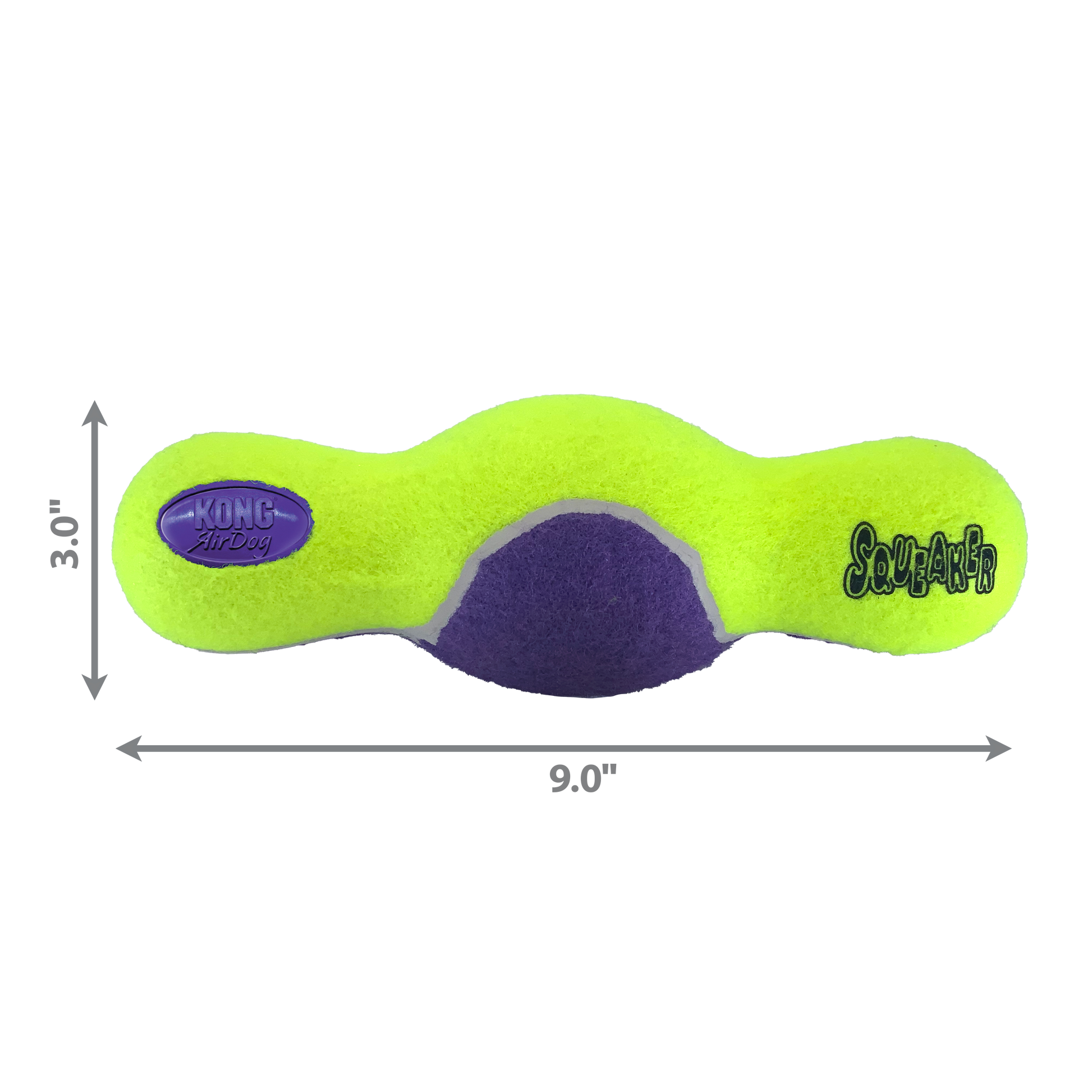 KONG  Air Dog Squeaker Roller Med/Large - Valuepet.ie