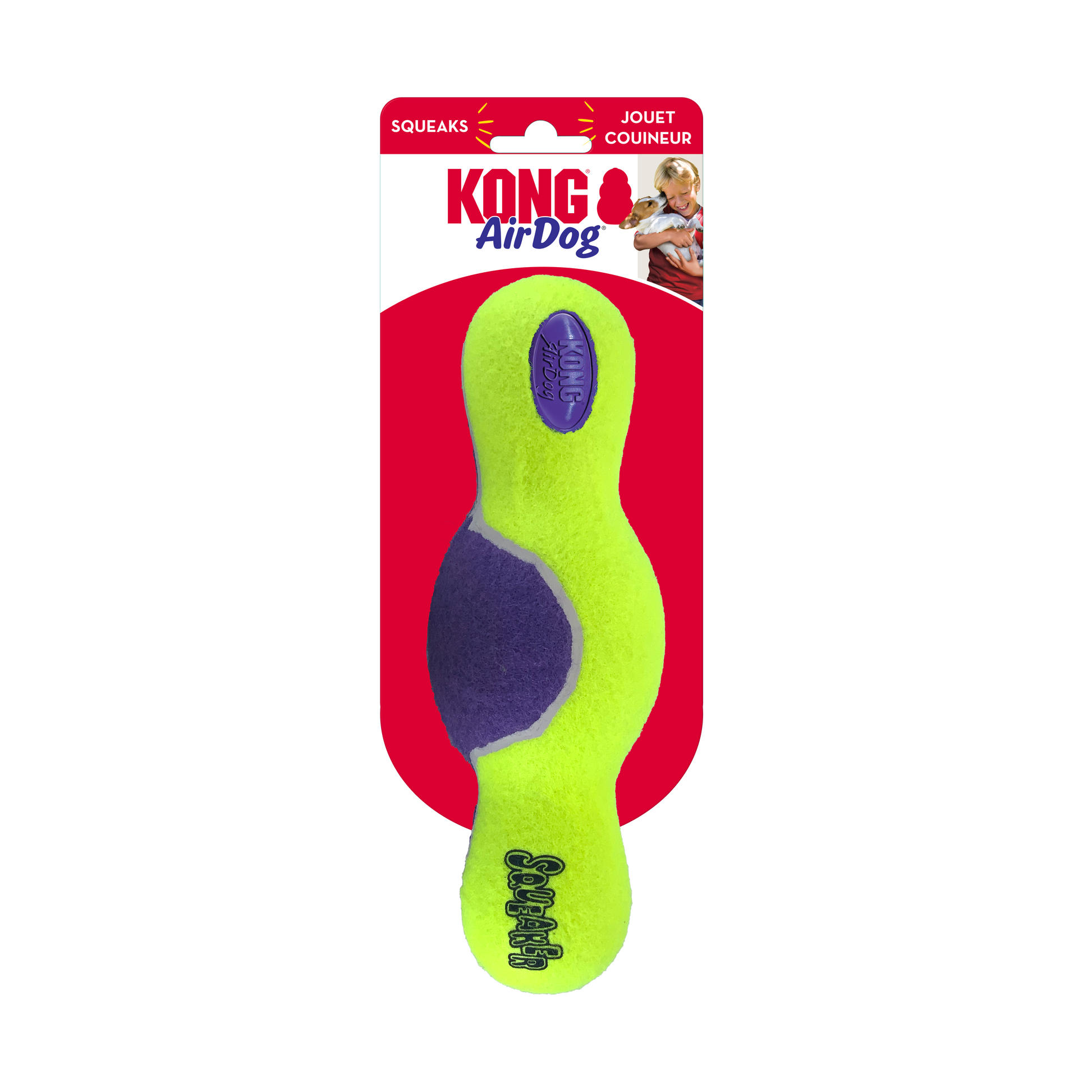 KONG  Air Dog Squeaker Roller Med/Large - Valuepet.ie