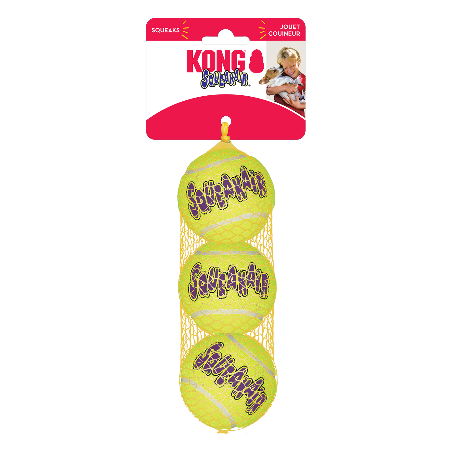 KONG SqueakAir Balls - Valuepet.ie