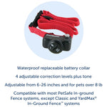 Petsafe Add a Dog, Extra receiver Collar for Wired Systems - Valuepet.ie