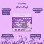Coarse & Crunchy Alfalfa Hay 1kg