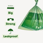 Large unscented poop bags