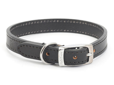 SEWN LINED COLLAR BLACK 14" S2
