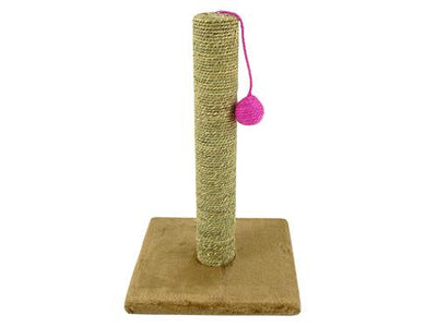 Base Camp Seagrass Play Scratching Post 46cm - Valuepet.ie