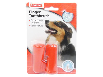 Beaphar Dental Finger Toothbrush 2 pack - Valuepet.ie