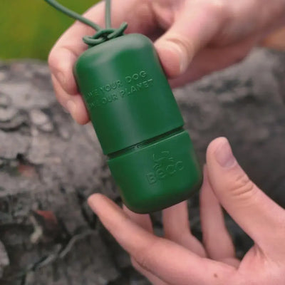 Eco poop bag dispenser