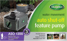 Blagdon 1200 Auto Shut-Off Feature Pump
