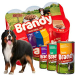 Brandy Wet Dog Food Variety 12 Pack