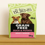 Grain-free duck dog food