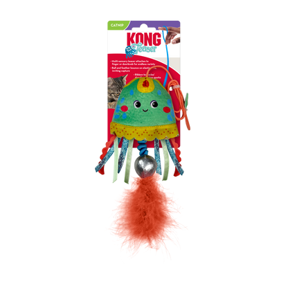 KONG Teaser Jellyfish Assorted - Valuepet.ie