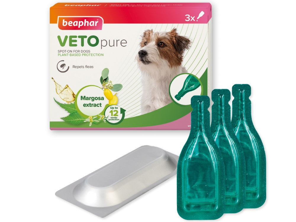 Beaphar Vetopure Natural Spot On For Small Dog - Valuepet.ie
