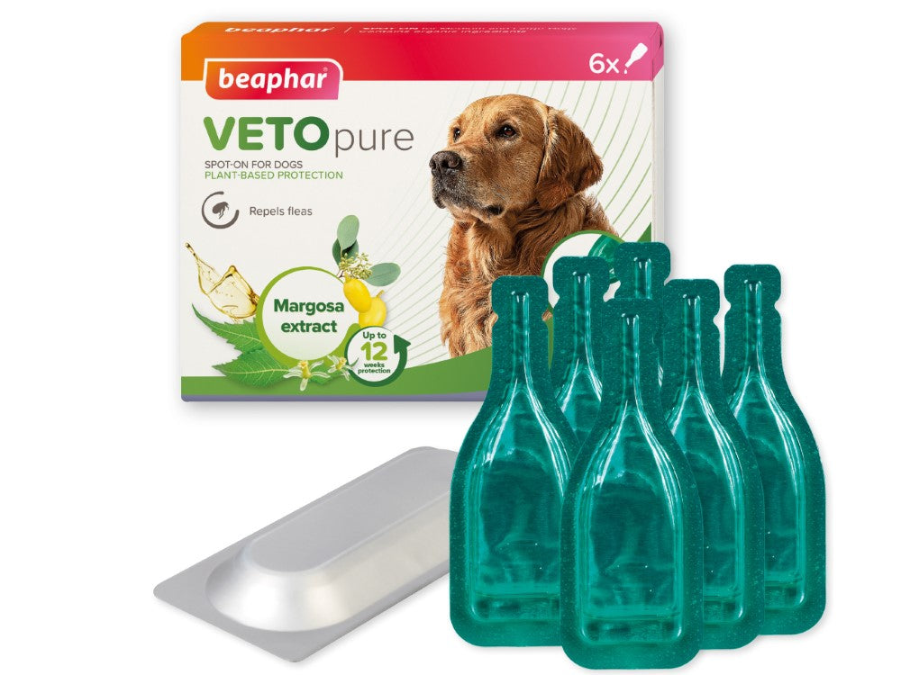 Beaphar Vetopure Natural Spot On For Medium/Large Dog - Valuepet.ie