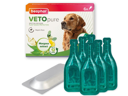 Beaphar Vetopure Natural Spot On For Medium/Large Dog - Valuepet.ie