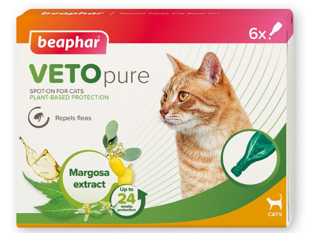 Beaphar Vetopure Natural Spot On For Cats - Valuepet.ie