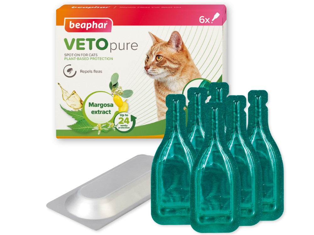 Beaphar Vetopure Natural Spot On For Cats - Valuepet.ie