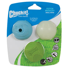 Chuckit! Fetch Medley Glow Triple Pack Dog Toy