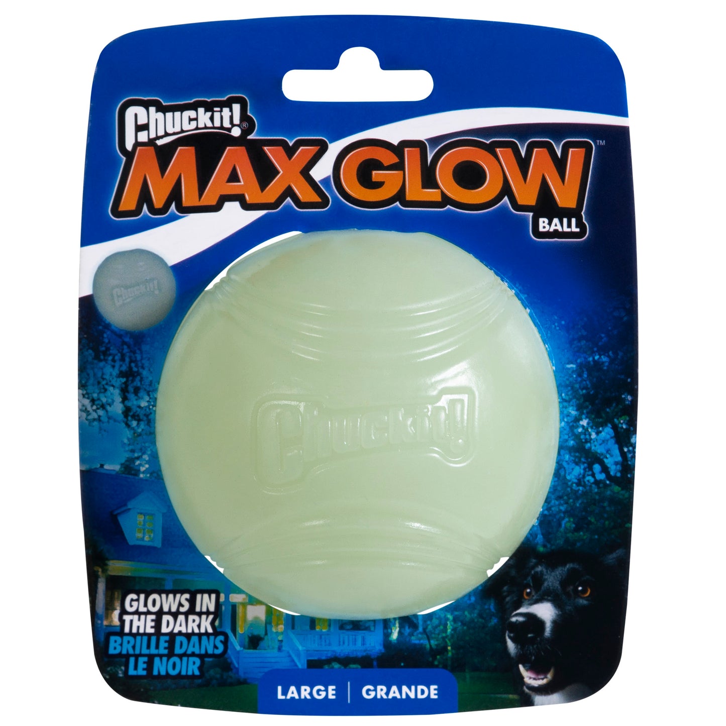 Chuckit! Max Glow Large Ball for Dogs