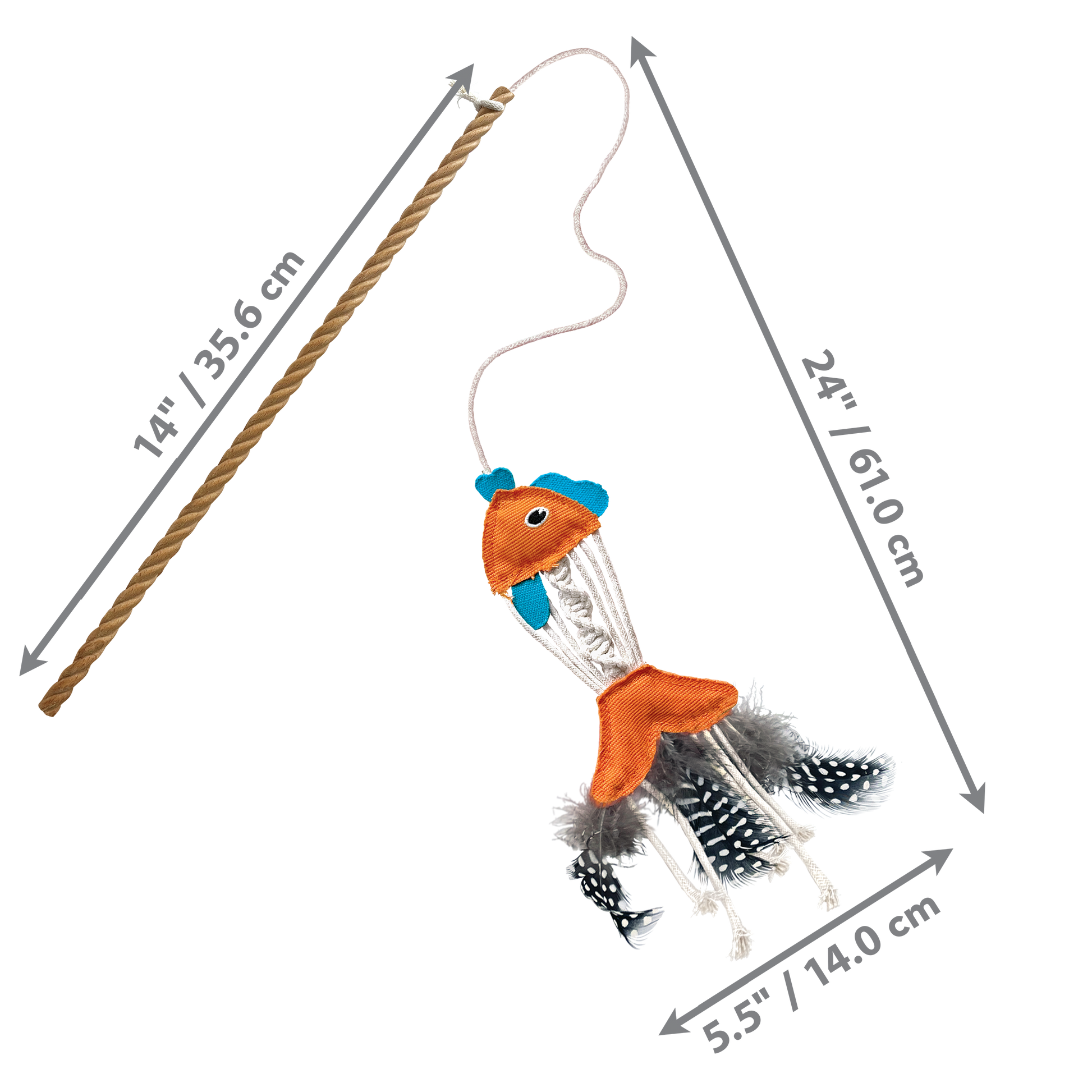 KONG Naturals Teaser Fish - Valuepet.ie