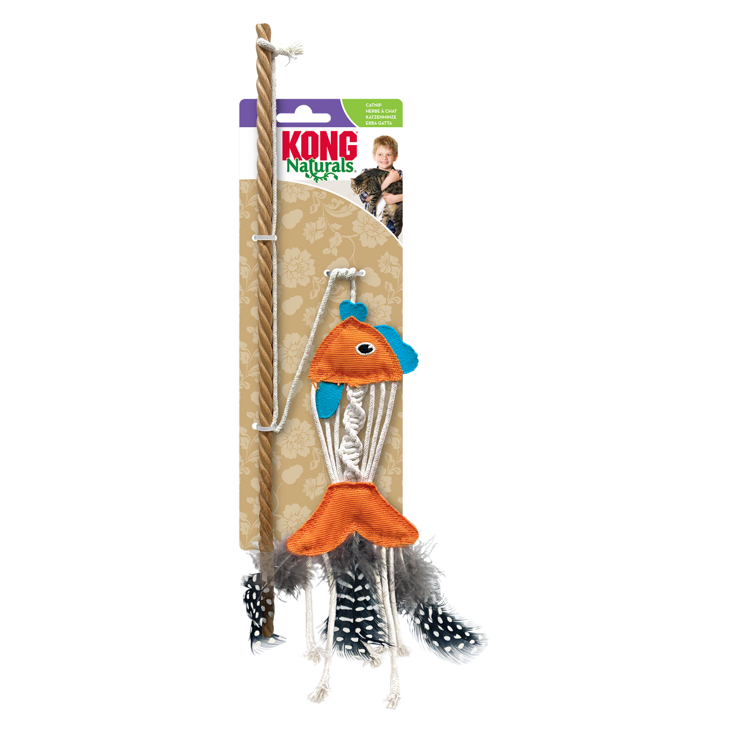 KONG Naturals Teaser Fish - Valuepet.ie