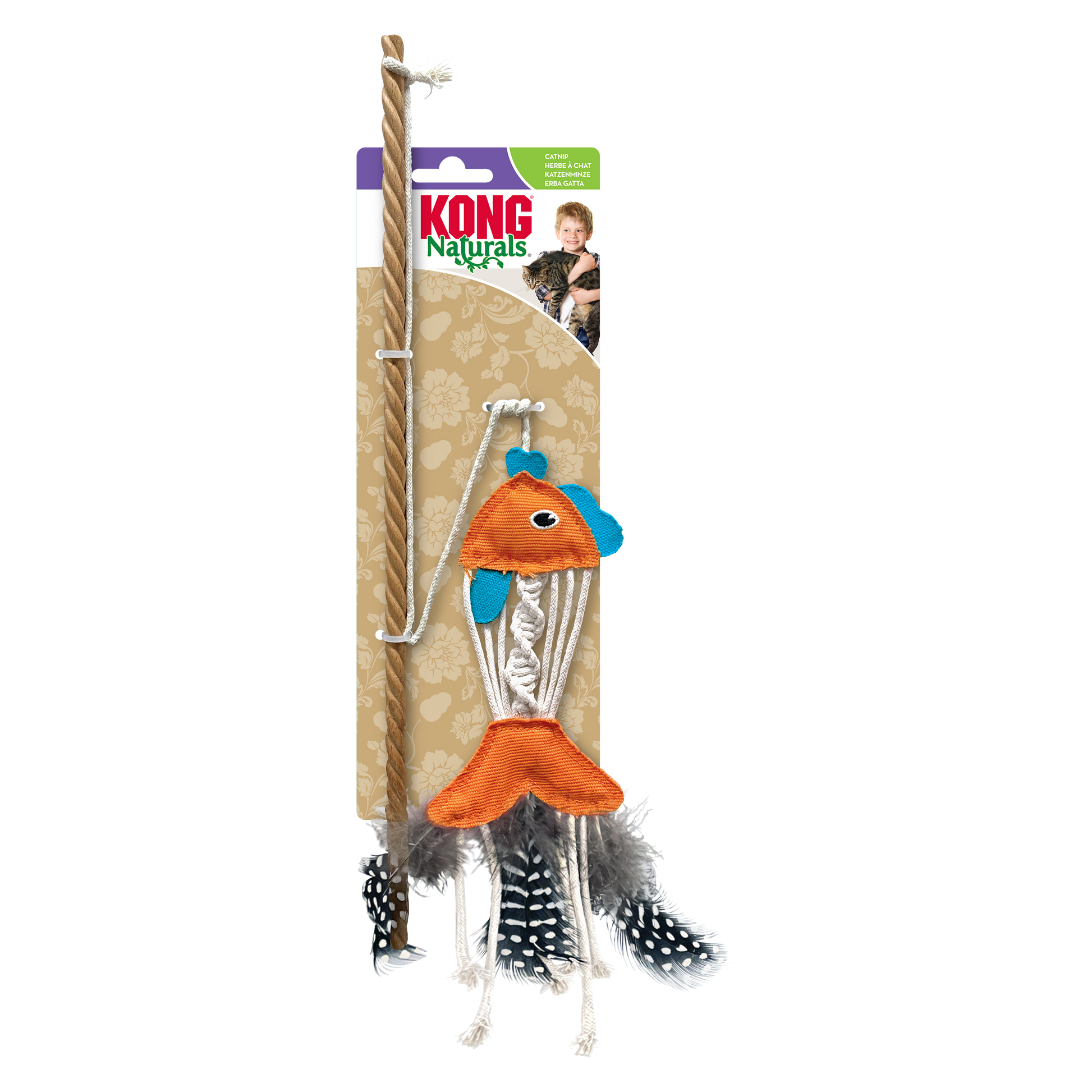 KONG Naturals Teaser Fish - Valuepet.ie