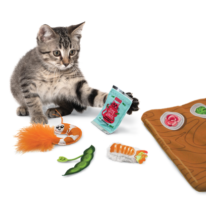 KONG  Pull-A-Partz Sushi - Valuepet.ie
