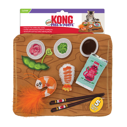 KONG  Pull-A-Partz Sushi - Valuepet.ie