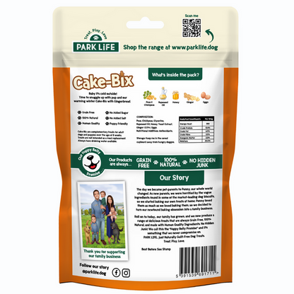 Park-Life Gingerbread Cake-Bix 100G - Valuepet.ie