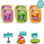 Edgard Cooper Adult Wet Dog Food Cups Pack of 6